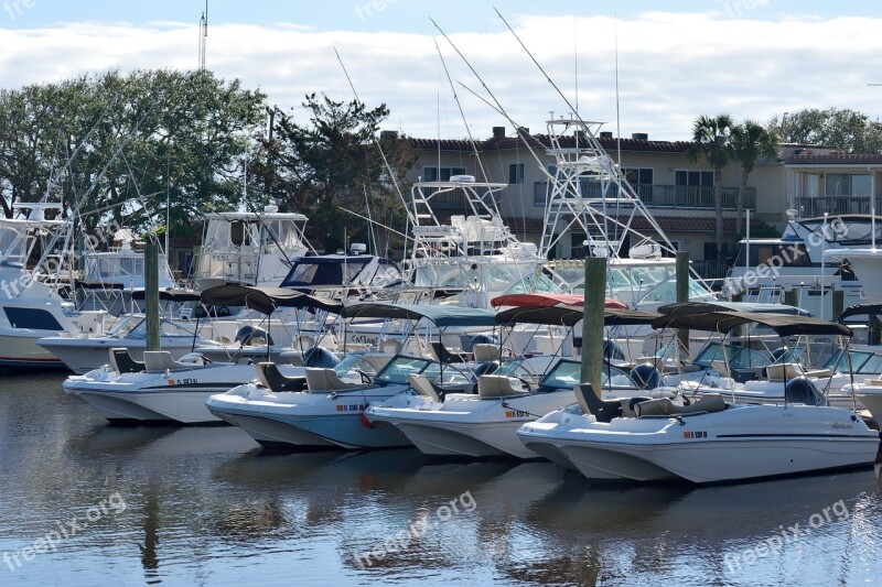 Boat Marina Yachts Luxury Marina Moored