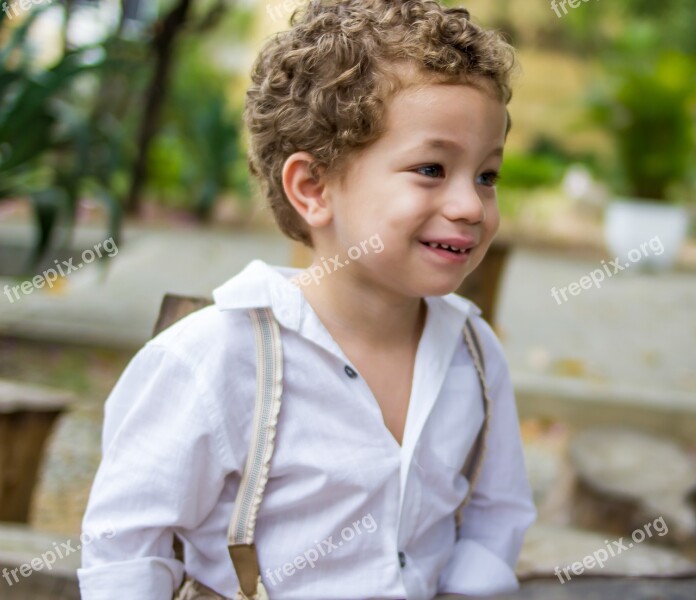 Child Happy Model Boy Smiling