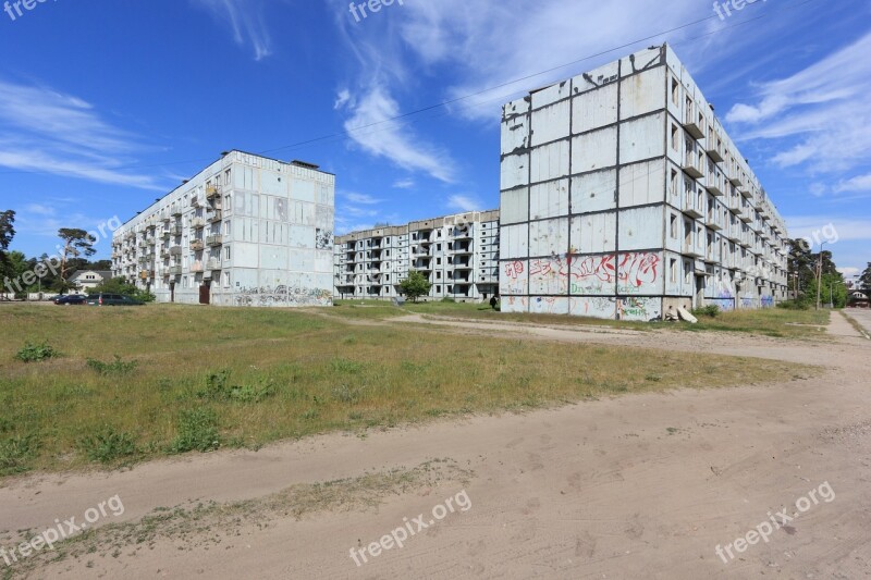 Latvia Karosta Russian Housing Flats