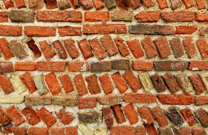 Brick Wall Old Mortar Texture