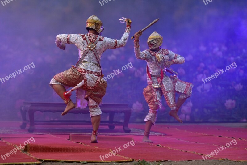 Khon Ramayana Siam Dressed Up Mask