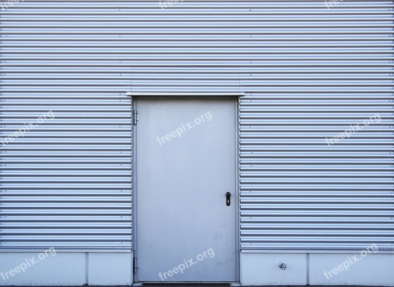 Facade Profile Sheet Door Input Sine-wave Profile