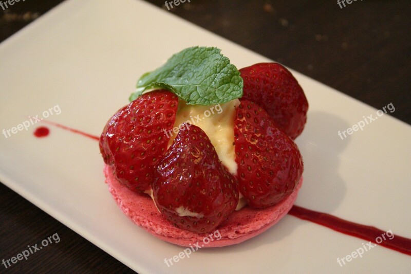 Tart Strawberry Dessert Free Photos