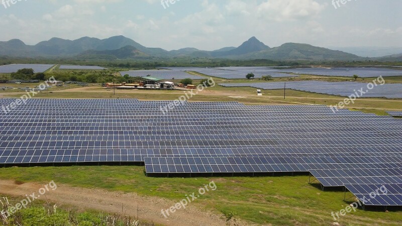 Solar Panel Solar Energy Energy Sunny Day Renewable Energy