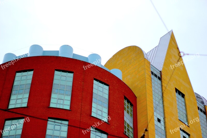 Architecture Color Design Original City