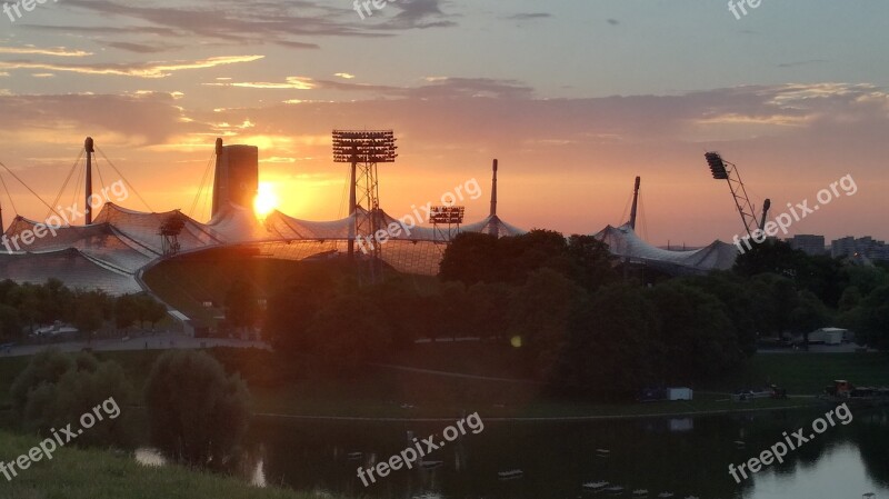 Munich Olympic Park Olympia Olympic Stadium Free Photos