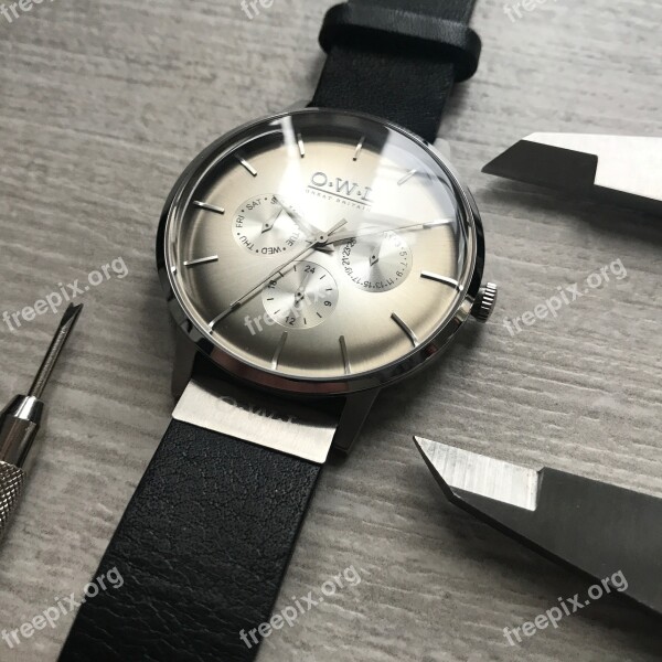 Watches Technical Design Time Black