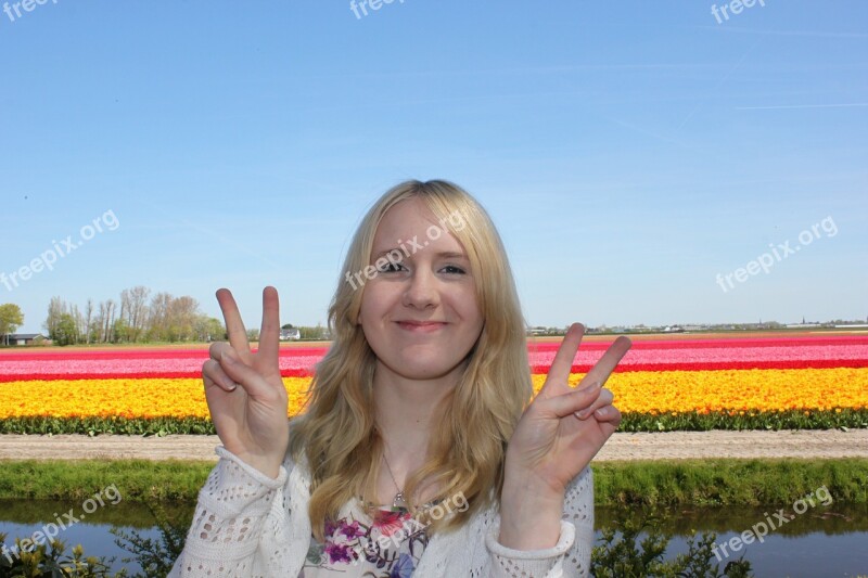 Keukenhof Holland Dutch Landscape Netherlands Tulip Fields