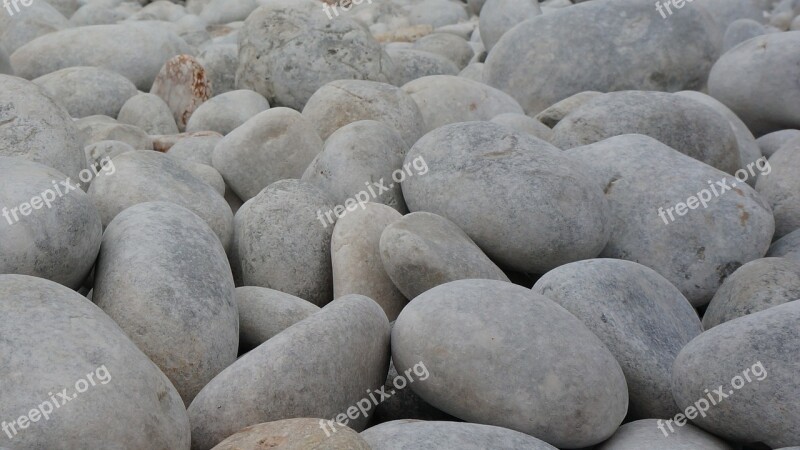 Stones White Stone Nature Structure