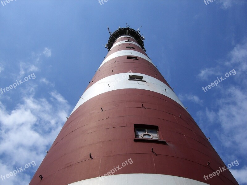 Building Lighthouse Safely Coast Guard Red