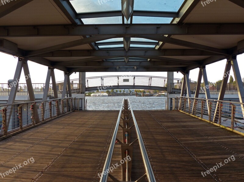 Hamburg Port Fish Market City Elbe