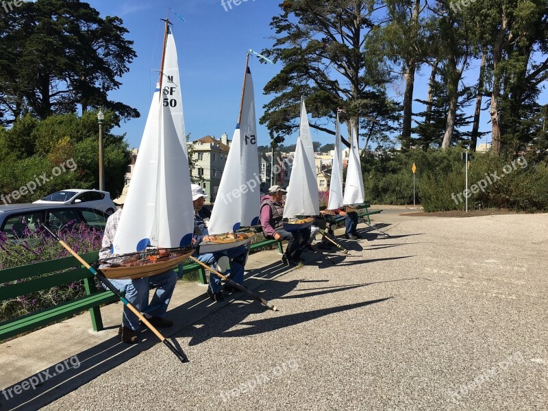 Boats Lake Golden Gate Park San Francisco Free Photos