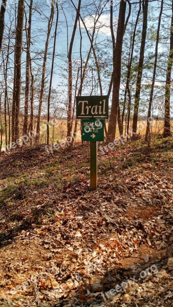 Trail Hiking Tennessee Trees Free Photos