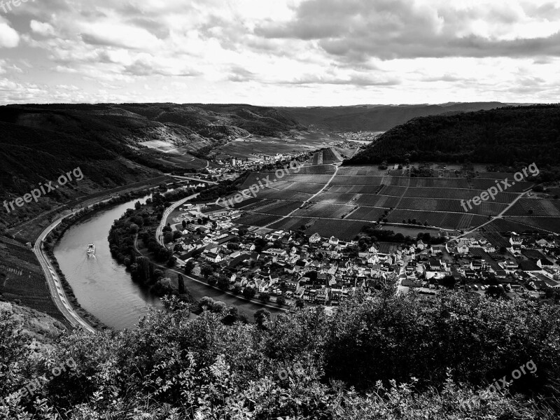 Panorama Ernst Bruttig Mosel Vineyards