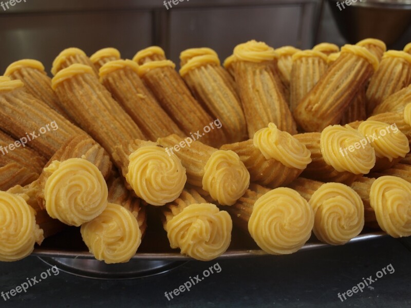 Food Churros Picnic Free Photos