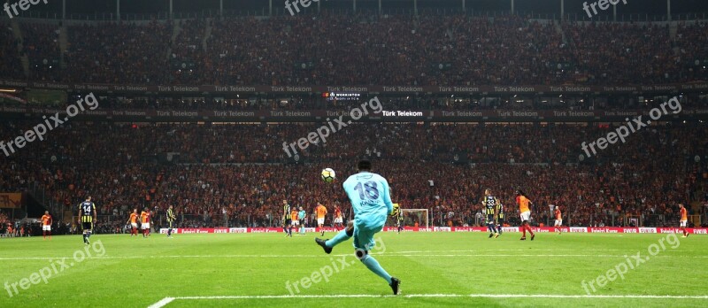 Carlos Kameni Galatasaray Fenerbahce Derby Free Photos