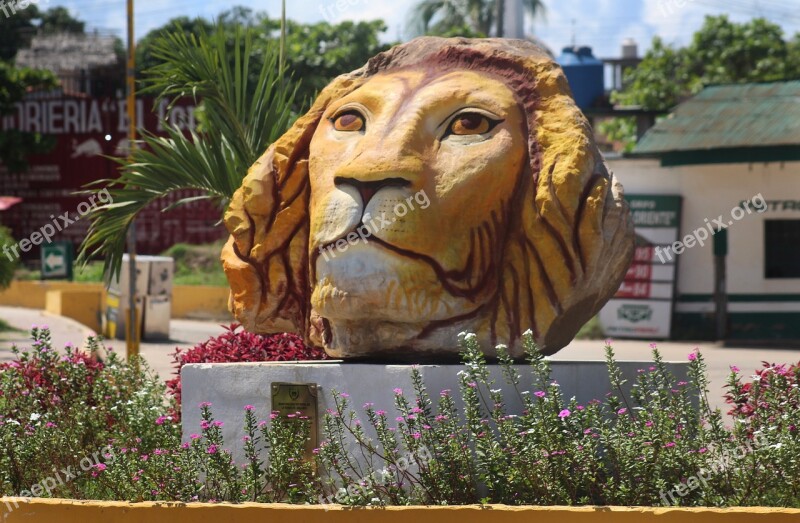 Leon Sculpture Arts Monument Stone