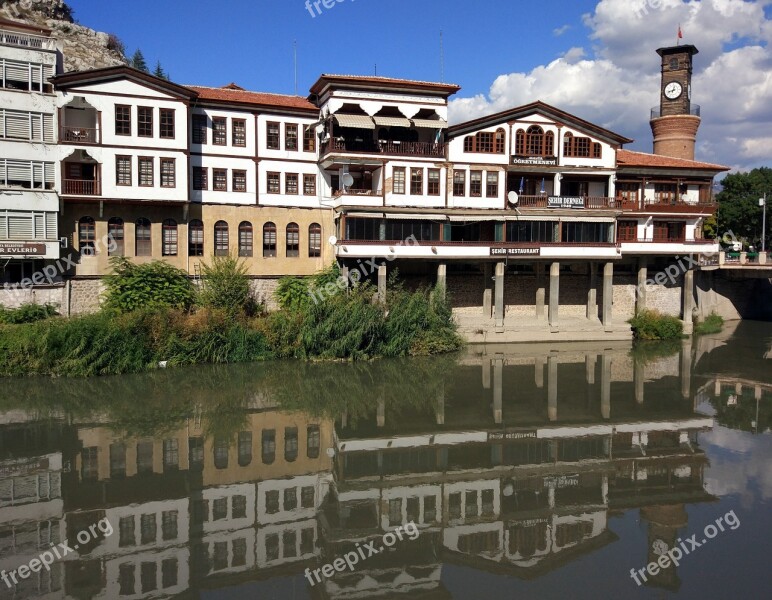 Amasya Date Houses Old City Anatolia