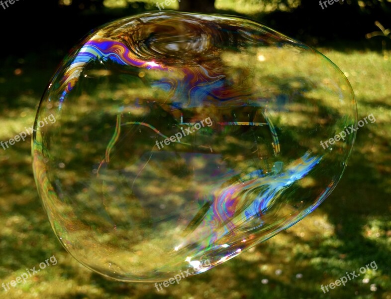 Soap Bubble Huge Large Make Soap Bubbles Wabbelig