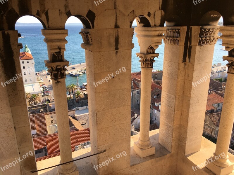 Scape Sea Croatia Adriatic Sea Port