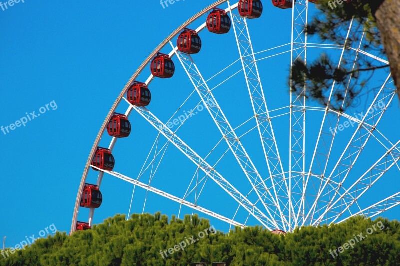 Ferris Wheel Theme Park Attraction Fun Free Photos