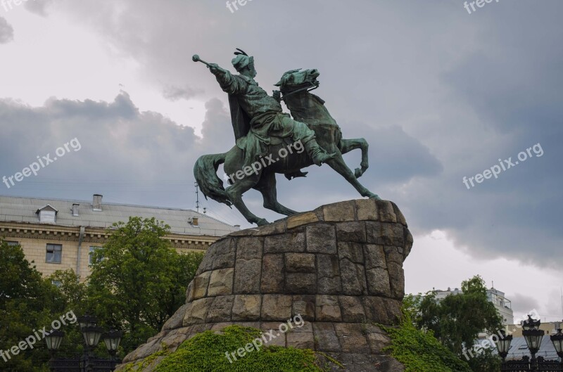 Monument Rider Bronze Sculpture Horse