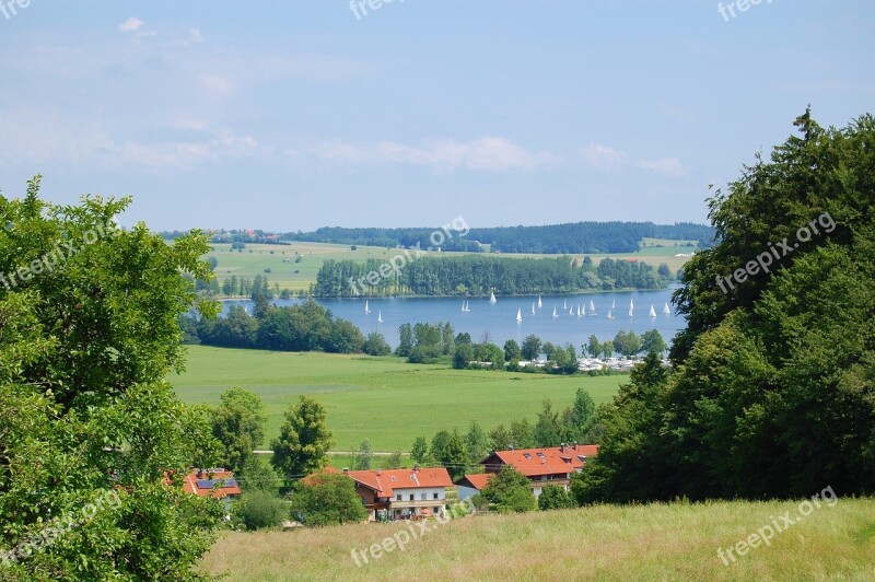 Lake Bavaria Water Nature Chiemgau