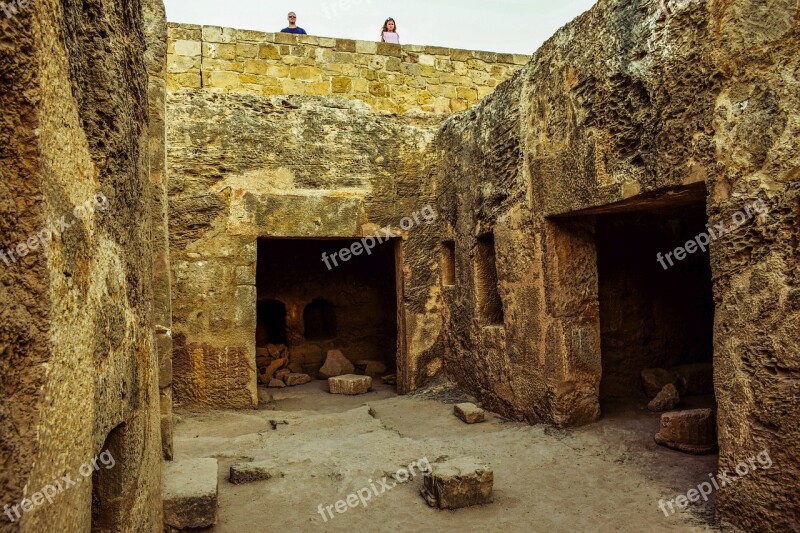 Cyprus Paphos Tombs Of The Kings Archaeology Archaeological