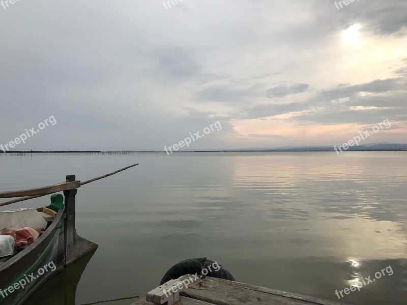 Albufera Lake Peaceful Nature Sky