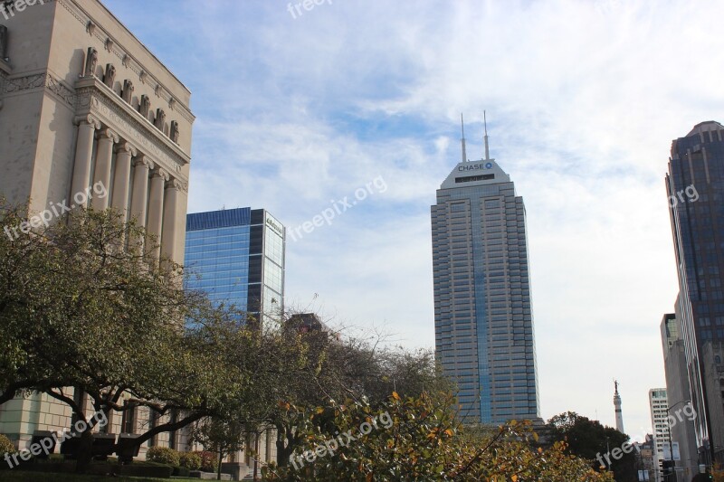 Indianapolis Downtown Library Chase Tower