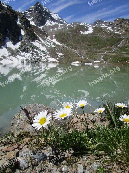 Mountains Alpine Landscape Nature Snow