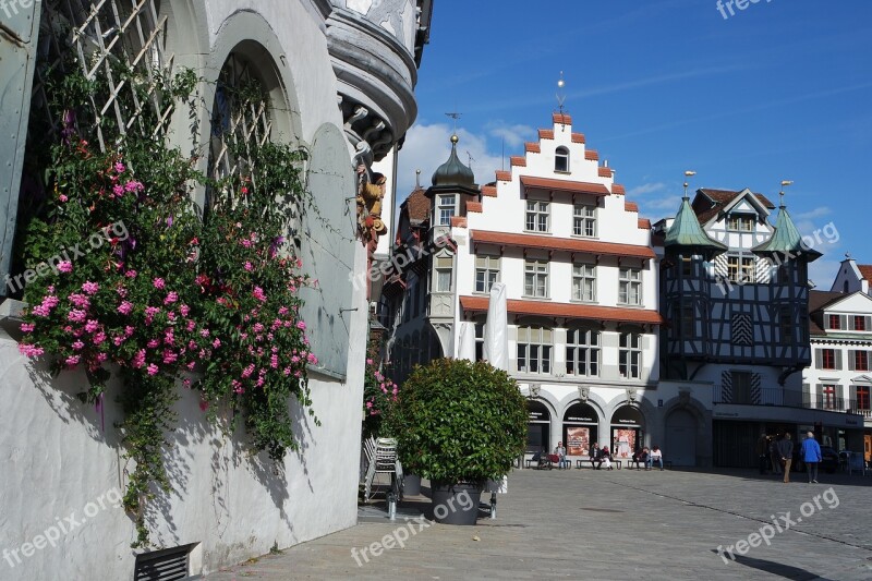 St Gallen Historic Center Historic House Town Home Switzerland