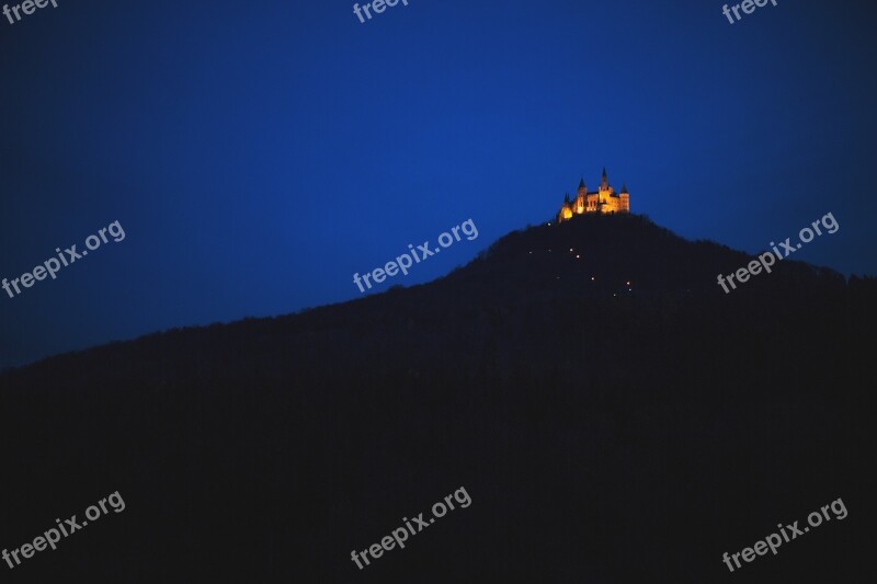 Castle Hohenzollern Hohenzollern Castle Germany Baden Württemberg