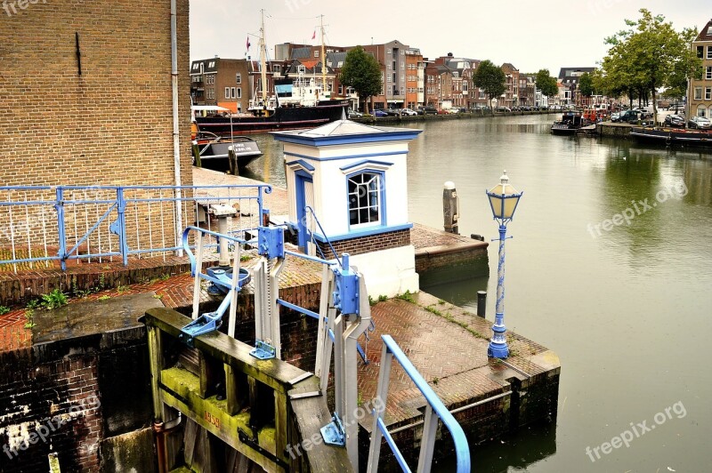 Sluis Maassluis Maeslantsluys Floodgate The Kolk