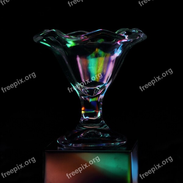 Vase Cup Glass Lzb Long Exposure