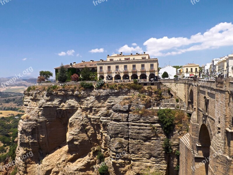 Ronda City Spain Landmark Architecture