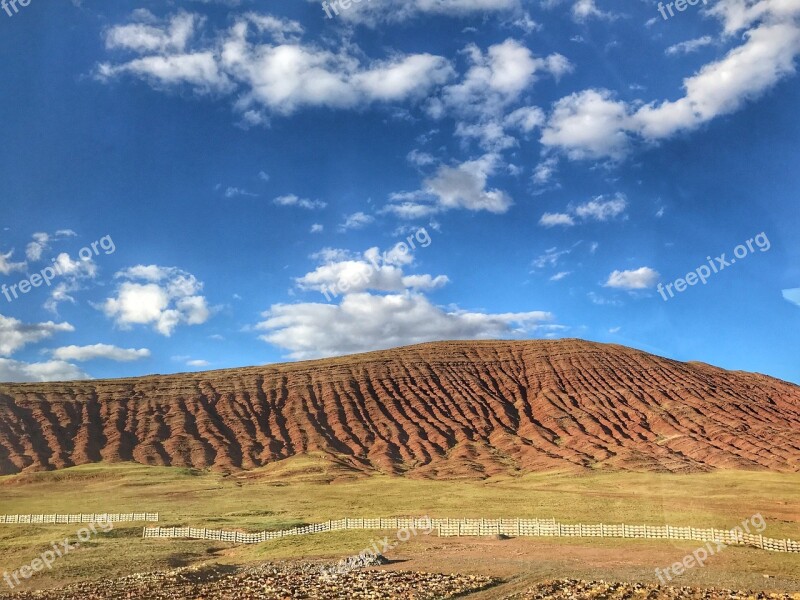 The Scenery Ink Map Of China Free Photos