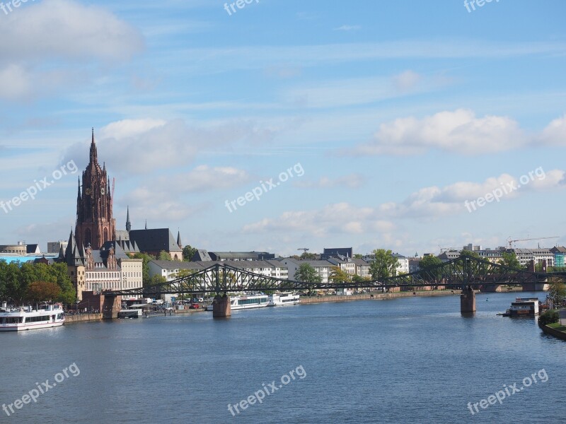 Kaiserdom St Bartholomäus Frankfurt Am Main Germany Sacred Architecture Former Collegiate Church Of Cathedral