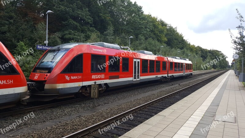 Railway Train Transport System Travel Race Track