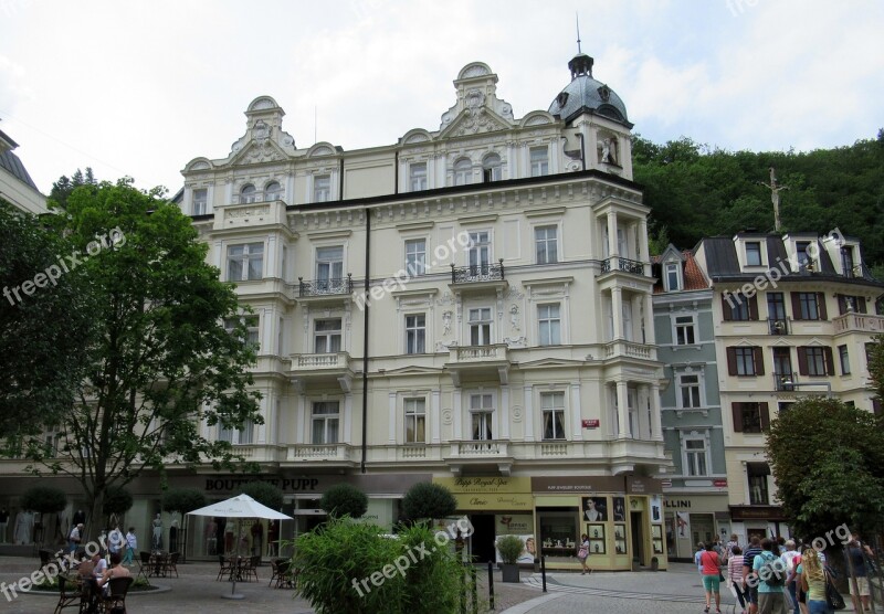 Karlovy Vary Hotel Tower Free Photos