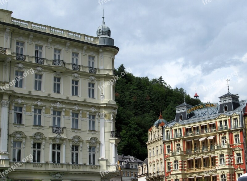 Karlovy Vary Hotels Buildings Free Photos