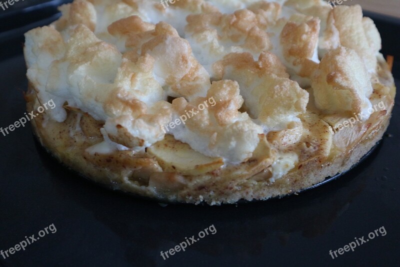 Apple Pie Dessert Cake Tarte Sweet Dish