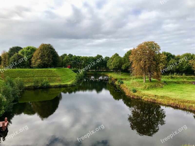 Stronghold Fortress Bourtange Old Medieval