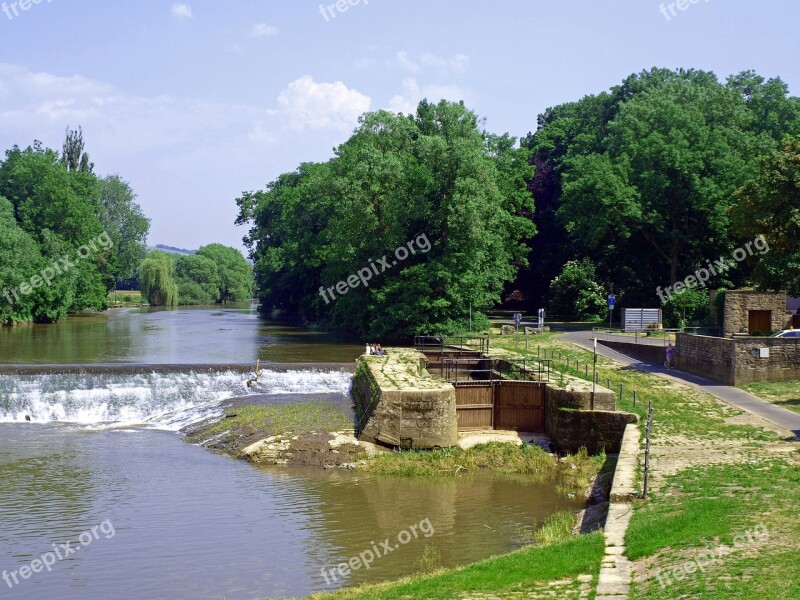 Rotenburg Fulda Weir Free Photos