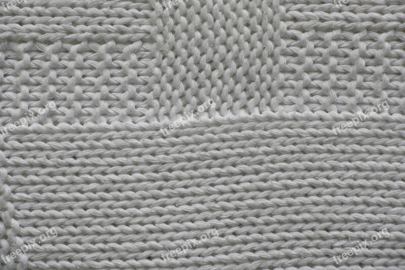 Textile Fabric Wool White Yarn