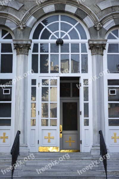 Church Door Home Old Building Decoration