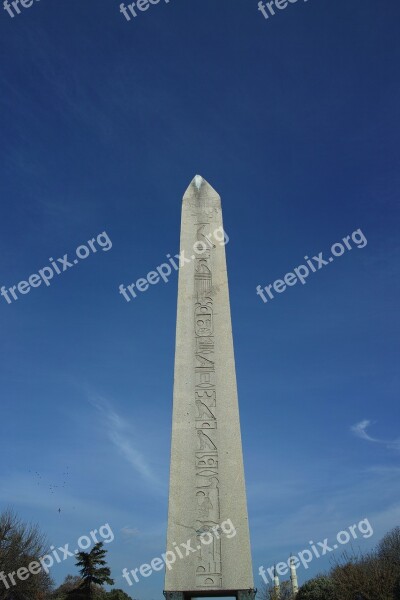 The Obelisk Sultanahmet Architecture Istanbul Religion