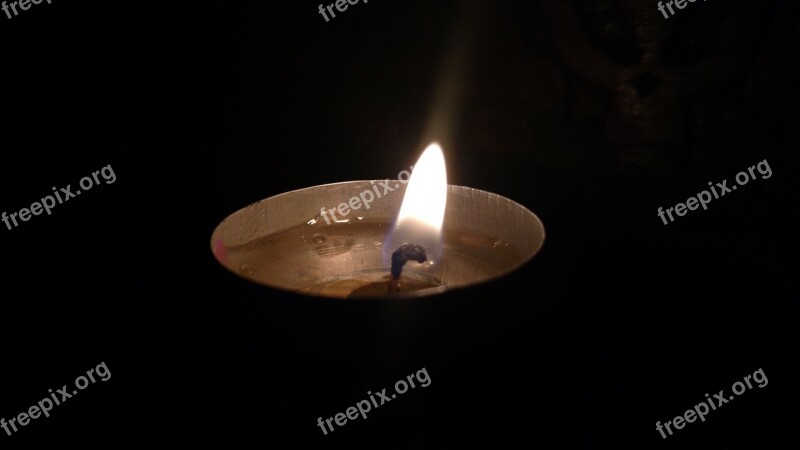 Light Diwali Candals Free Photos