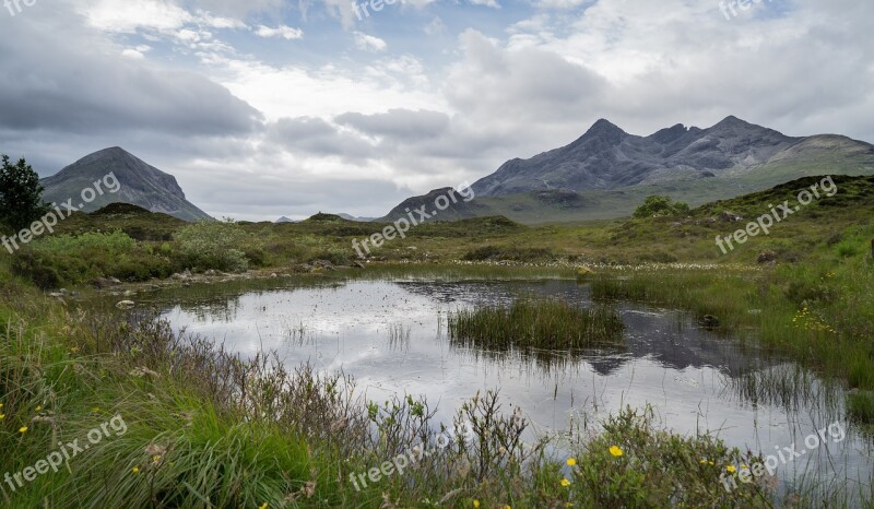 Lake Mountains Rauh Landscape Nature