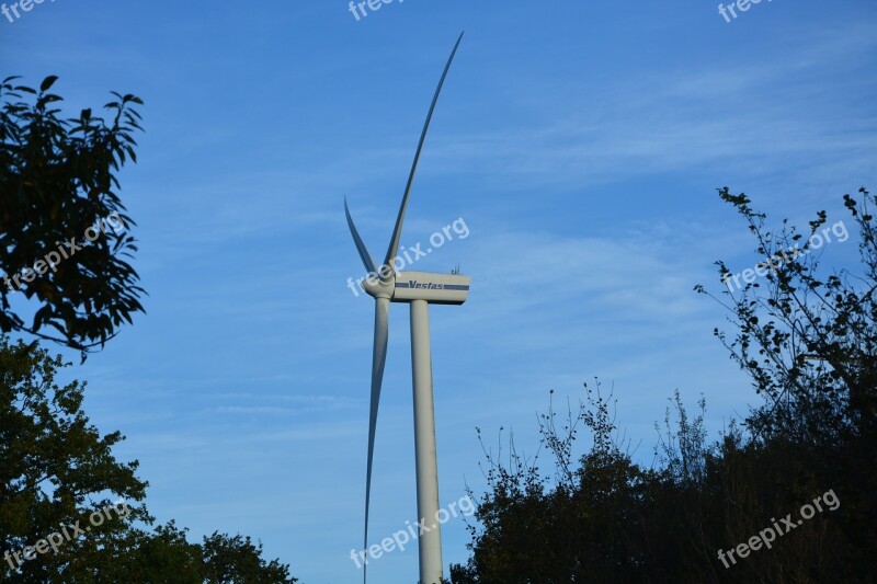 Wind Turbine Renewable Energy Electricity Wind Energy Contemporary Form